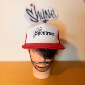 Vintage Sears Spectrum Red and White Hat